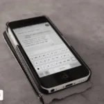 Smartphone showing text messages, illustrating OTP meaning in texts